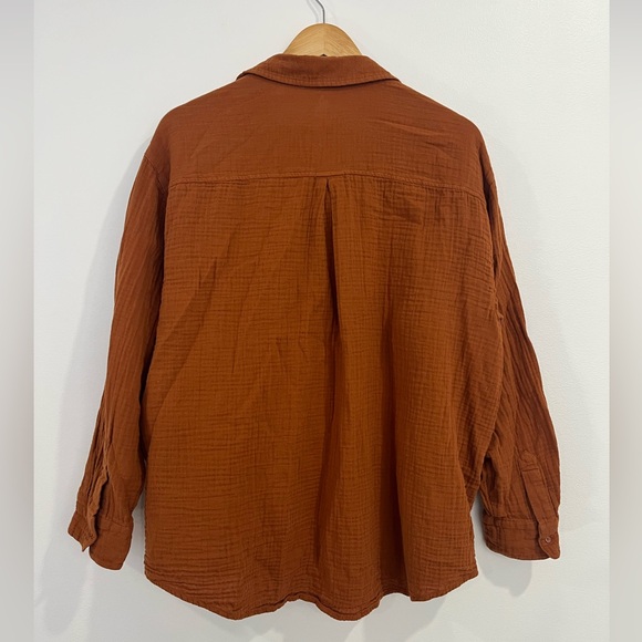 Old Navy The Boyfriend Button-Up Shirt XL - Picture 5 of 5